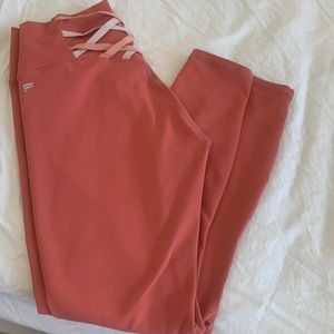 Peach Fabletics leggings